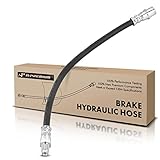A-Premium Rear Driver or Passenger Brake Hydraulic Hose Compatible with Mercedes-Benz Models - W163 ML320 1998-2003, ML350 2003-2005, ML430, ML500, ML55 AMG, W166 ML500 - Replace# 1634201348