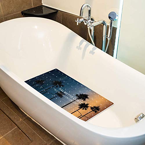 Tapis de bain antidérapant antibactérien à ventouse puissante