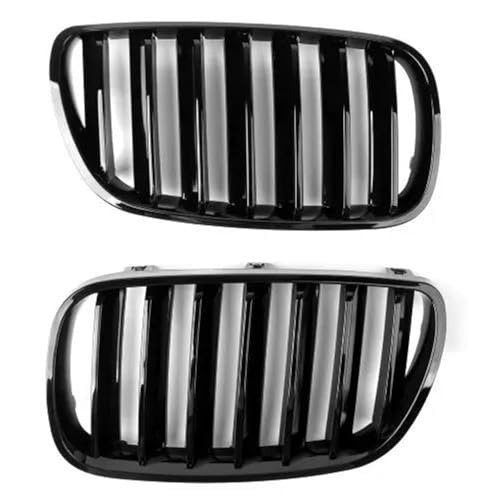 Parrilla delantera radiador para E83 X3 SUV 2007-2010, accesorios de parachoques en plástico ABS