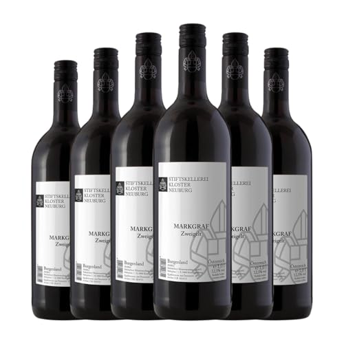 Vino Tinto Stift Klosterneuburg Markgraf Zweigelt 1L – Caja de 6 Botellas Vino Tinto Stift Klosterneuburg Markgraf Zweigelt 1L – Caja de 6 Botellas