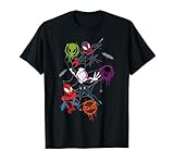 Marvel Spider-Man and Spider-Verse Pals Halloween Adventure T-Shirt