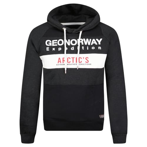 Sweatshirt à capuche homme Geographical Norway Gentil, sweat molleton chaud