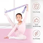 2 PCS Stretch Strap for Kids Dance Elastic Band for Children Gymnastics Stretching Strap Kids Stretching Bands Multi-Loop Adjustable Exercise Bands Stretching Resistance Ballet Bands -8 Loops - Image 5