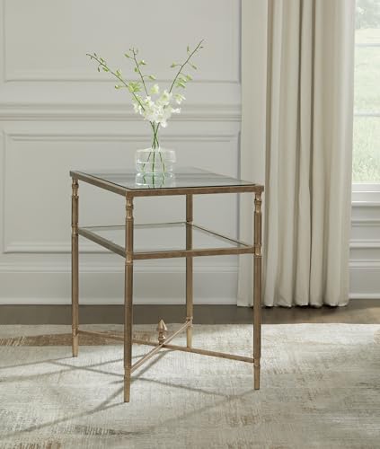 Signature Design By Ashley T440-3 Cloverty Industrial Mirror-Tabletop End Table thumb #1