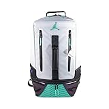Nike Air Jordan Retro 11 Backpack (One Size, White/Emerald Rise)