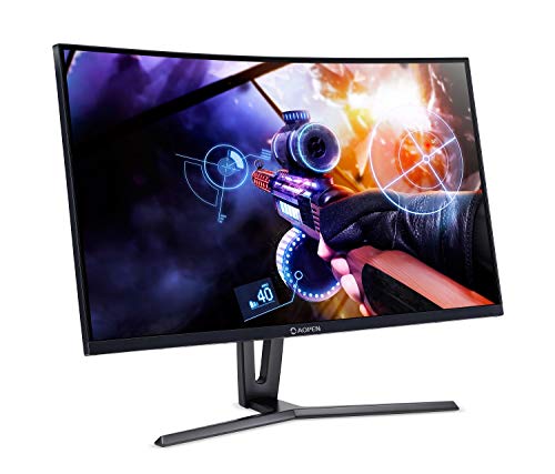 Aopen By Acer 32Hc1Qur Pbidpx 31.5-Inch 1800R Curved Wqhd (2560 X 1440) Gaming Monitor With Amd Radeon Frees #TOP1