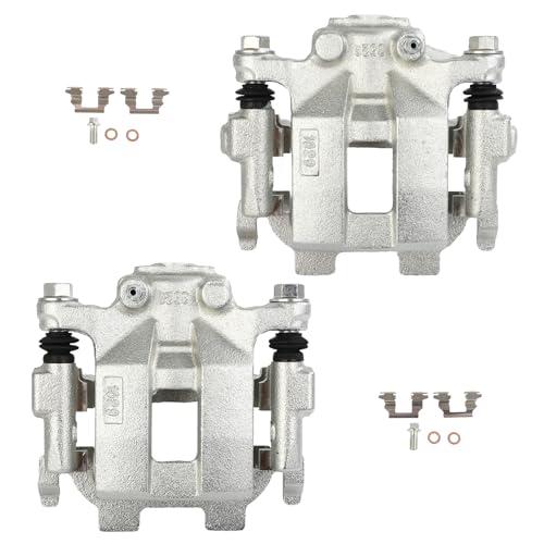 Image of ECCPP 19B6240 19B6241 Rear Left & Right Disc Brake Caliper Assembly | w /Bracket Fit For Nissan For Maxima 2009-2014 2016-2018
