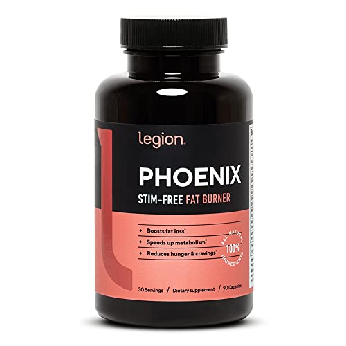 Legion Phoenix Thermogenic Fat Burners & Weight Loss Pills - 30 Serv, 90 Capsules #TOP19