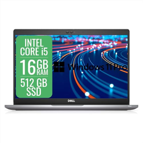 Dell Latitude 5320 SILVER EDITION, Pc Portatile i5-1135G7, Notebook con Display FHD da 13.3', Ram 16Gb, SSD 512Gb, Windows 11 Pro + Libre Office (Ricondizionato)