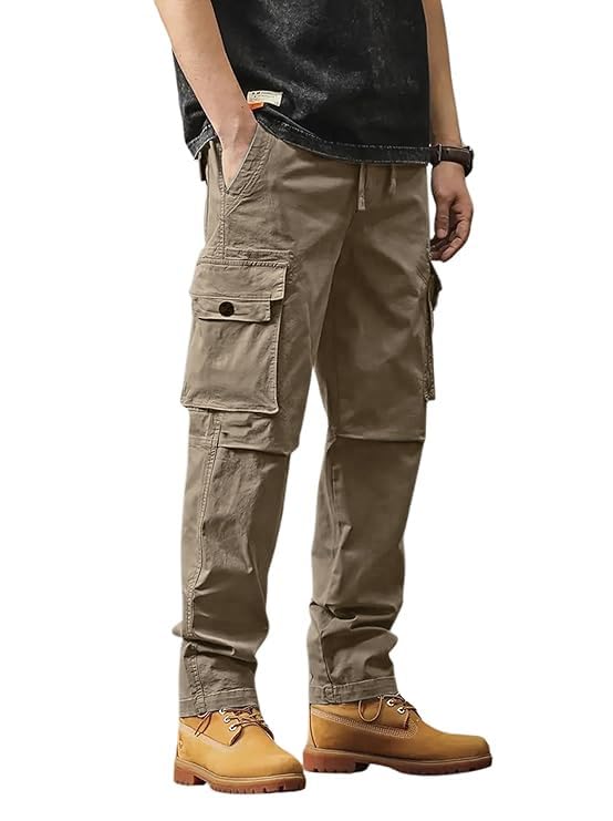 Image of Vogaan Men's Cargo || Cotton Cargo Pants || Cargos for Men || Men Cargo Pant