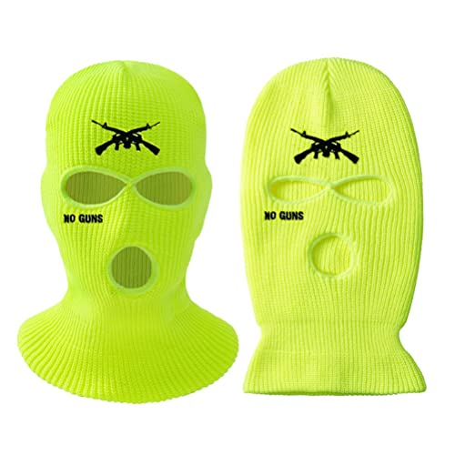 2022 Nuevo Pasamontaña de Cara Completa con 3 Agujeros para Esquí, Gorro de Invierno para Hombre y Mujer, Ideal para Ciclismo, Esquí y Correr miniatura 1