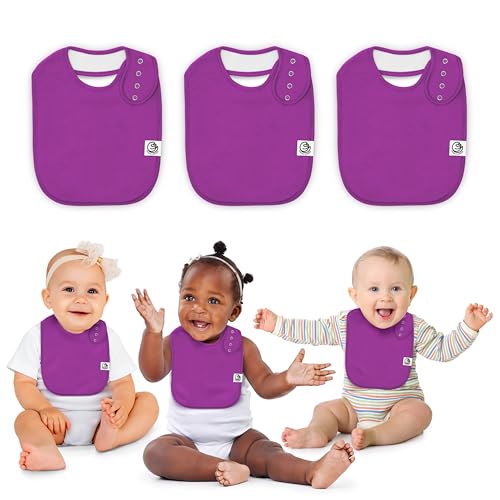 Image of Premium 3-Pack Drooling Bibs for Babies (Both Boys & Girls)