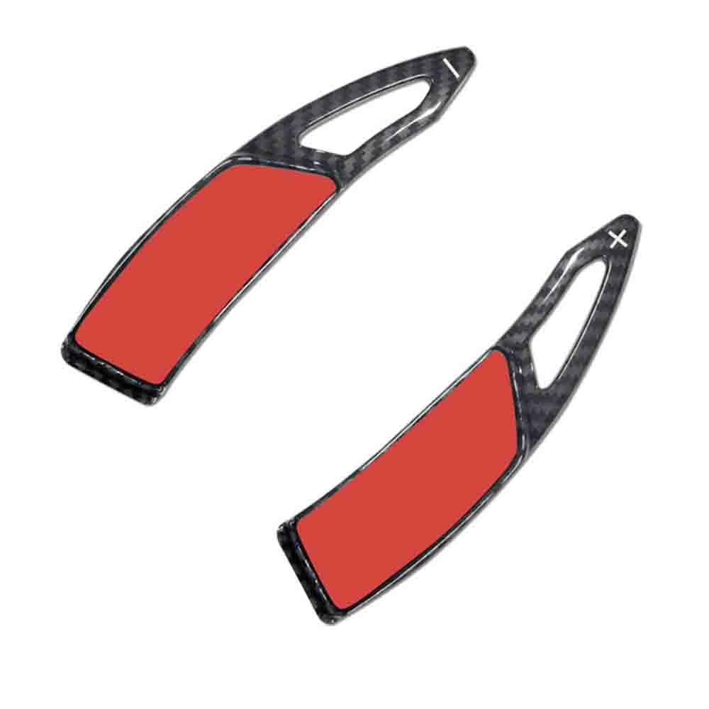Smoxnmyxh C 2Pcs Ar Wheel Paddle Shifter Steering, For Peugeot 208 Paddle Shifter Extended Over Steerin Interior Accessories,