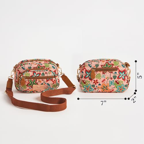 Image of Chumbak Shehar Mini Sling | Phone Sling Bag for Women and Girls | Crossbody Pocket Purse Bag | Adjustable Strap | Mini Makeup Pouch