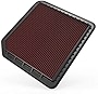 K&N Engine Air Filter: Reusable, Clean Every 75,000 Miles, Washable, Premium, Replacement Car Air Filter: Compatible with 2012-2019 Nissan/Infiniti V8 5.6 L (Armada, Patrol, QX80, QX56), 33-2456