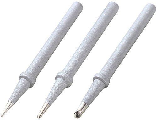 AGT Zubehör zu Lötkolbenspitze: Lötspitzen für AGT Lötstationen NX-5370 und NX-5377, 3er-Set (Ersatzlötspitzen, Lötstation)
