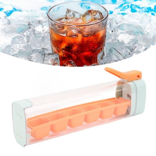 Molde para cubitos con asa, 6 compartimentos, naranja miniatura 7