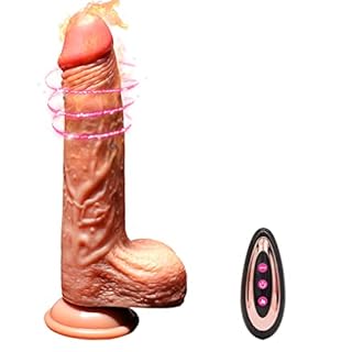 -Đilđo Ｖîbrátöri Sésso Donna Puntó Ġ Pènè Ｖībràntè Realistico Silicone Reale Ｖîbrátörè Donna Clitòrīdè Sěssúále Ｐènè Xxl, con Ventosa Ｖibrazione Telécomando