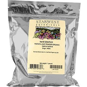 Organic Papaya Leaf Powder