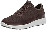 ECCO mens Soft 7 Runner Summer Sneaker, Dark Clay/Dark Clay, 9-9.5 US