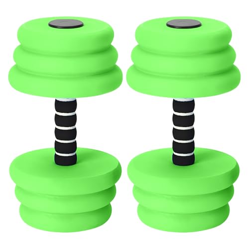 Agua, mancuernas de fitness aeróbico | 2 piezas Equipo de entrenamiento para ejercicios acuáticos hombres mujeres mayores para la recuperación de los entrenamientos