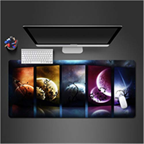 Preisvergleich Produktbild Kreative Mausunterlage Qualitätsspielspieler große Spielauflage Hauptcomputertastatur-Mausunterlagefarbe 900x300x2