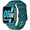Smart Watch, Fitness Tracker with Touchscreen, Heart Rate Monitor, Blood Oxygen, Sleep Tracking Fitness Watch 5ATM Waterproof Smartwatch for Women Men Pedometer Step Calories for Android iOS