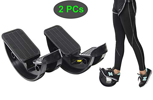 FITODO Plataforma para El Estiramiento del TendóN De Aquiles Y músculos De La Pantorrilla Alivio del Dolor Y Aumenta La Flexibilidad (un par, Negro)