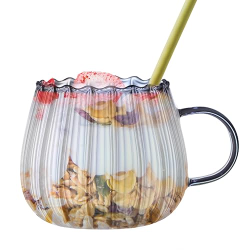 Genérico Tazas De Calabaza De cr-istal, Taza Transparente, Tazas De Café De cr-istal, Taza De Halloween, Calabaza Para, Tazas, Café, Tazas Transparentes Con Asa, Para Café Con Leche, Capuchino, Té