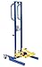 Vestil LLW-PAILD-100 Steel Variable Height Pail Dispenser 125 Lb. Capacity Blue and Yellow