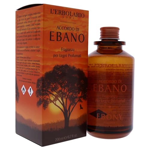 Accordo de Ébano L'erbolario ambientador de hogar con varillas perfumadas 200ml 4
