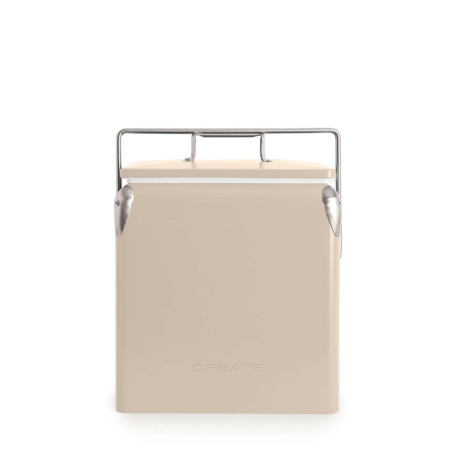 CREATE/Cooler Retro/Glacière Portable Thermique 13L / avec ouvre-Bouteilles, Isolation Efficace, Poids Maximal 15 kg, légère et Facile à Transporter