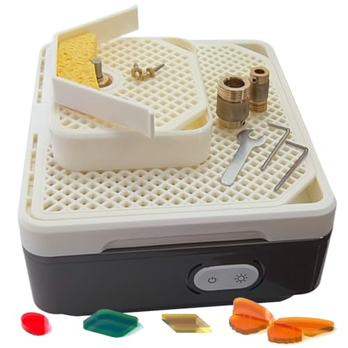 Meuleuse de vitrail 4200 tr/min avec 5 embouts de meulage de verre