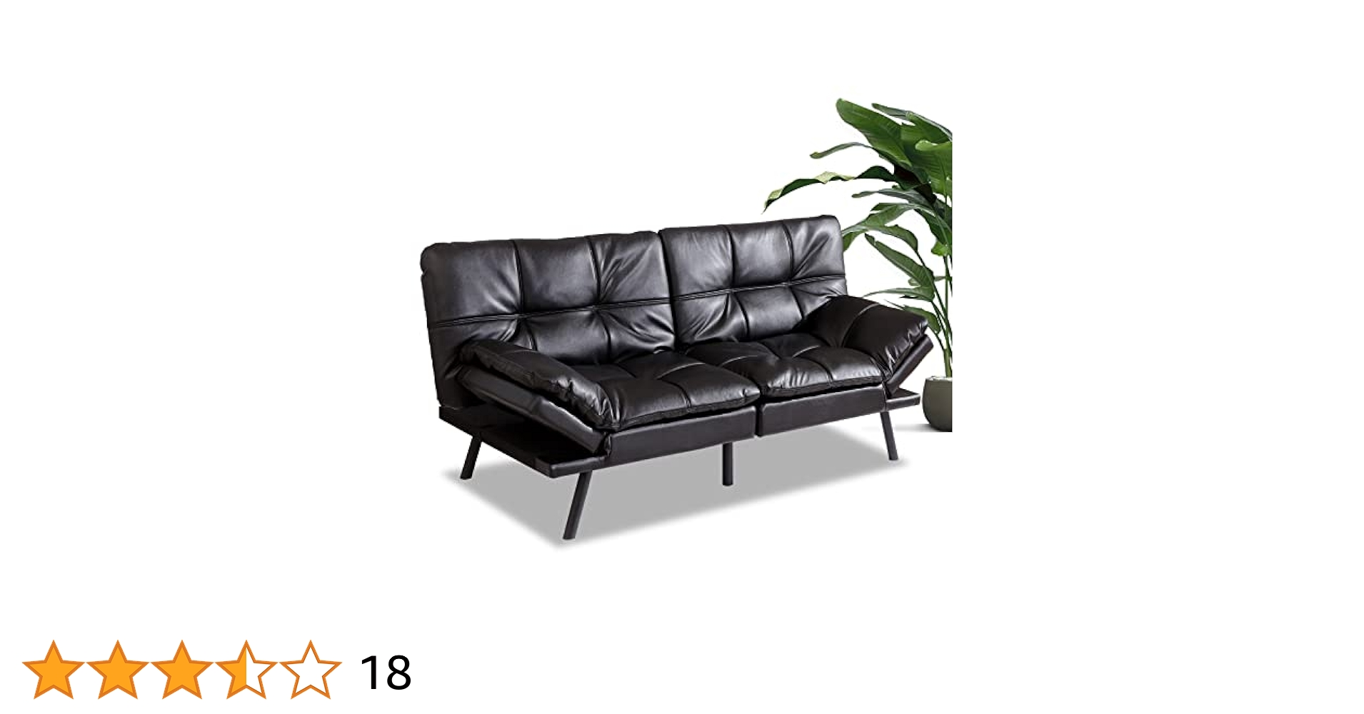 ★NITORI SOFA BED SA MARKS BLACK★ SOFABED MARKS AM GY
