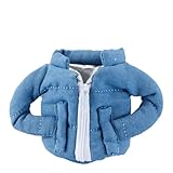 Gorise Getränkehülle, isolierte Bierflaschenhülle, Soda-Bierdose für 12oz-Dosengetränke, originelle Geschenke für verliebte Männer und Frauen – Blue Denim