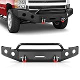 Peforway Front Bumper fit for Chevy Silverado 1500 2007-2013