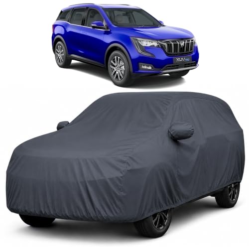 Image of Autofact Premium Car Cover for XUV 700 | All Weather Waterproof Full Body Car Cover | Light-Weight Triple-Stitched Outdoor Shield with UV Protection, Dustproof & Heat-Resistant