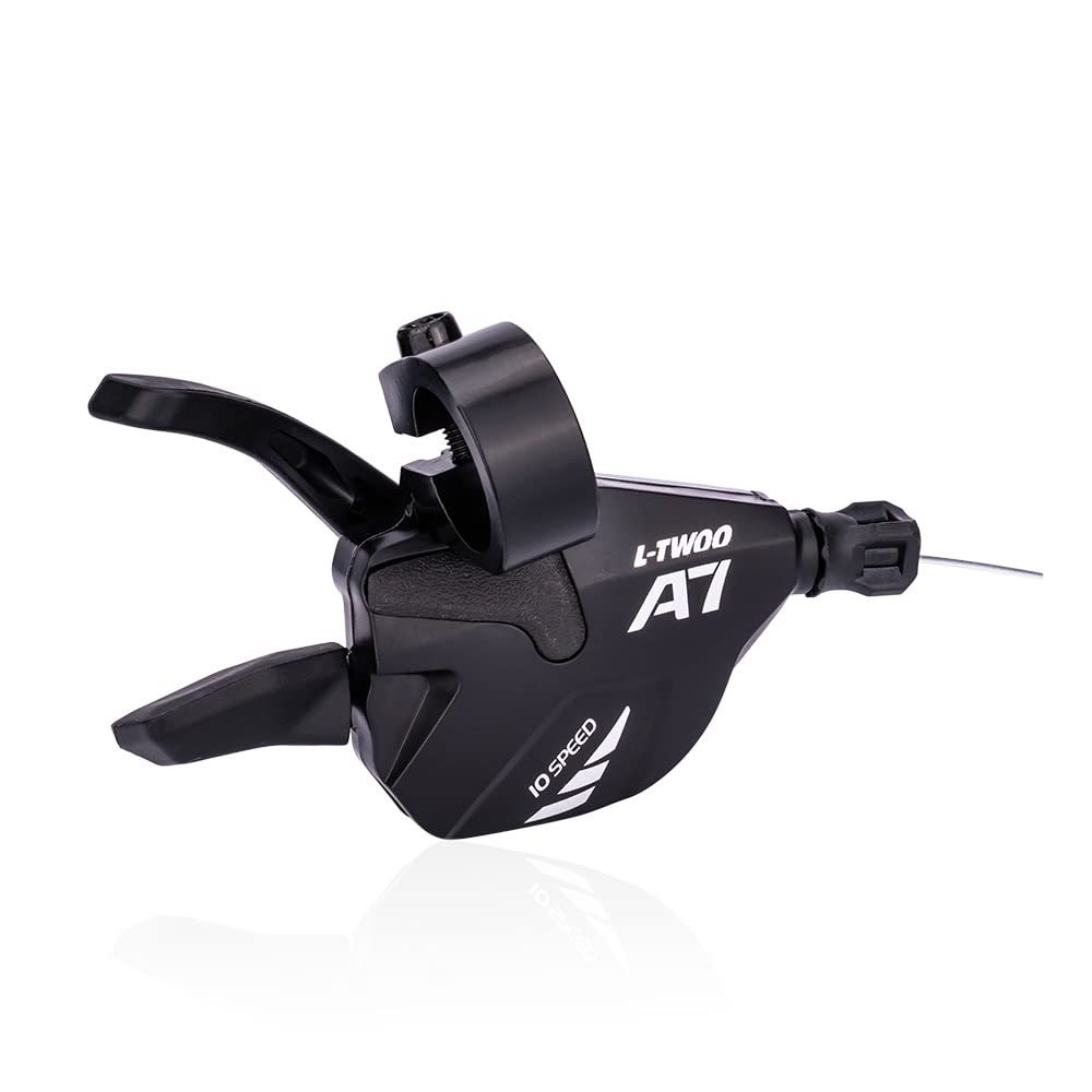 Desviadores para Bicicletas A7 10 Shifter Groupset MTB Bike 1X10 Palanca de gatillo de Velocidad Interruptores de Cambio Trasero Cassette Compatible (Color : 10 Speed Derailleur)
