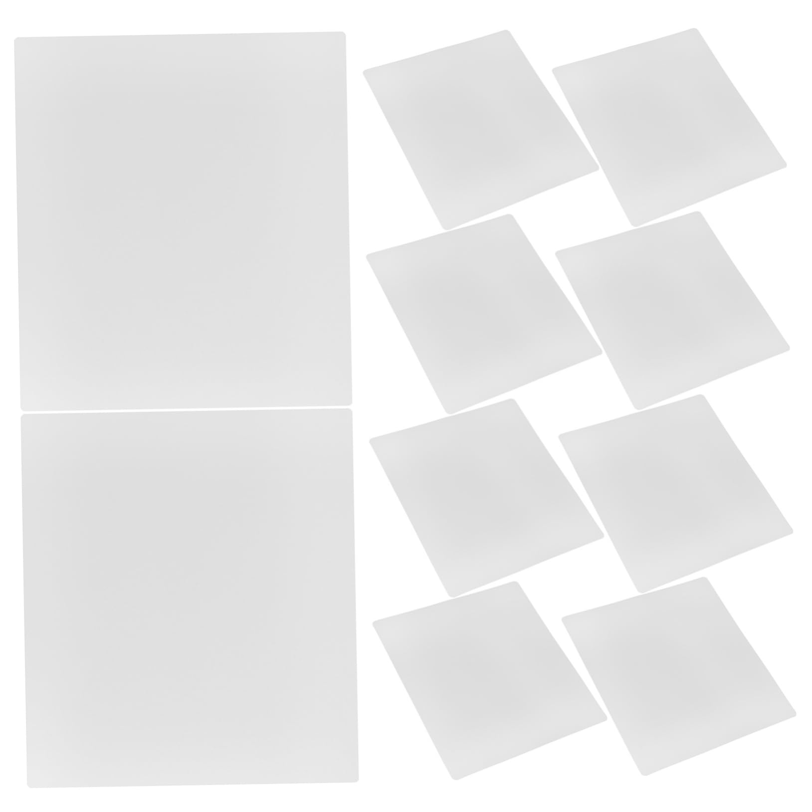 MUSISALY 10pcs 3D Pen Stencil Mat PVC Craft Mat 3D Pen Art Supplies Reusable Drawing and Girls