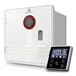 Gleyi RV Tankless Water Heaters, Upgraded 65000 BTU RV On Demand Water Heater with Remote & 15" x 15" Door, 12V DC Instant Camper Hot Water Heater Gas Compatible with All RVs