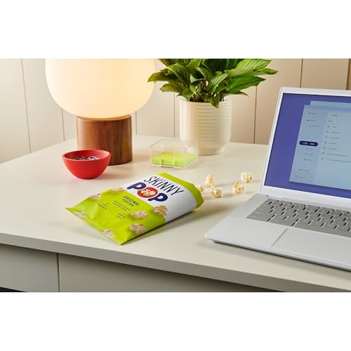 image for SkinnyPop Popcorn, Original, Gluten Free, Non-GMO, Healthy Snacks, 0.6