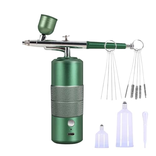 Máquina de aerógrafo de uñas – Máquina de cepillo de aire | Pintura inalámbrica para maquillaje, cabello, graffiti, zapatos, pasteles, coche, principiantes, peluquería, decoración de pasatiempos