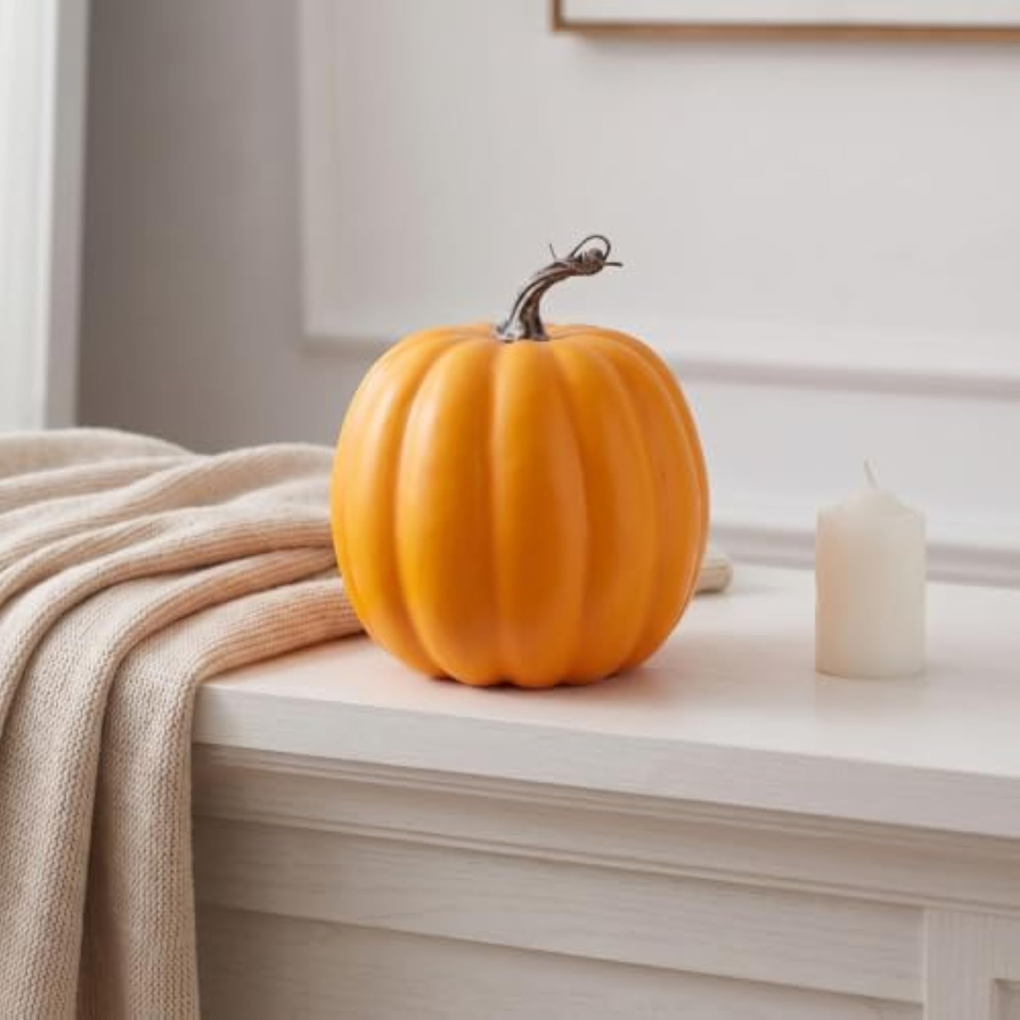 Lifelike Decorative Foam Pumpkins Realistic Fake Pumpkins