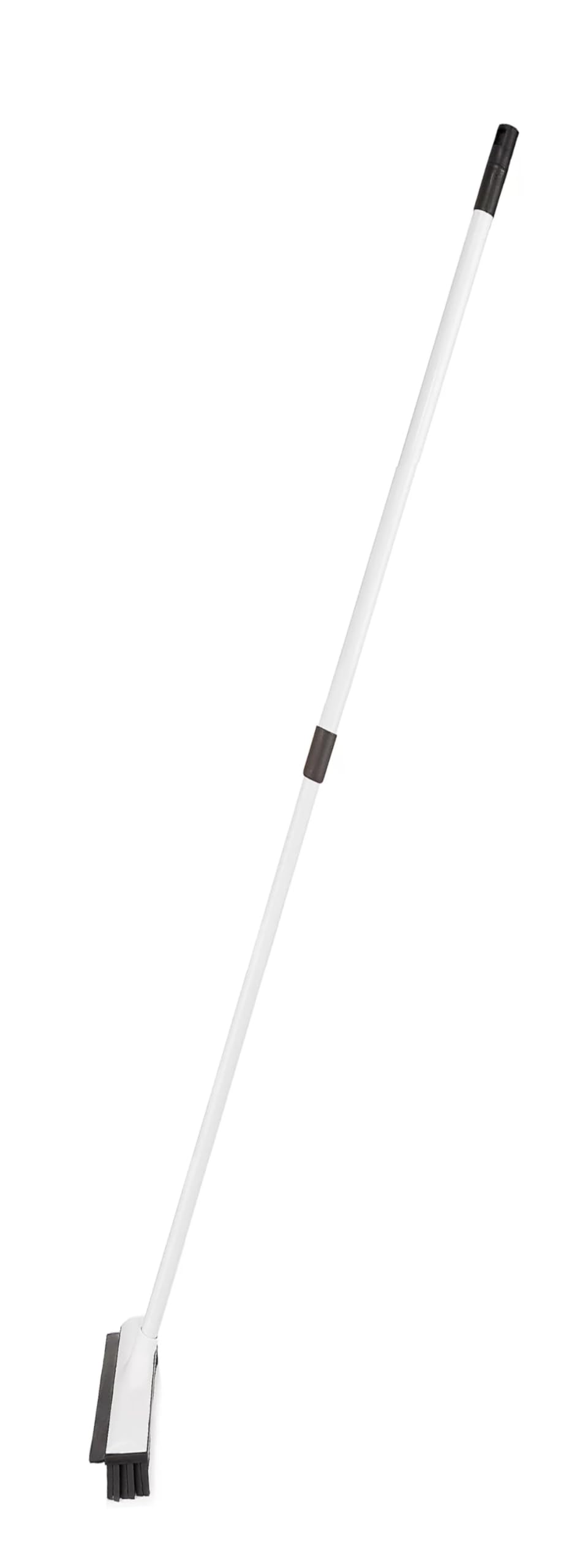 AQUA CLEAN Universalbesen mit Teleskopstiel 90–150 cm Grau Weiß | Mit A-Gummiborsten, Abziehlippe und Teleskopstiel 90–150 cm für Böden, Teppiche, Terrasse und Haushalt