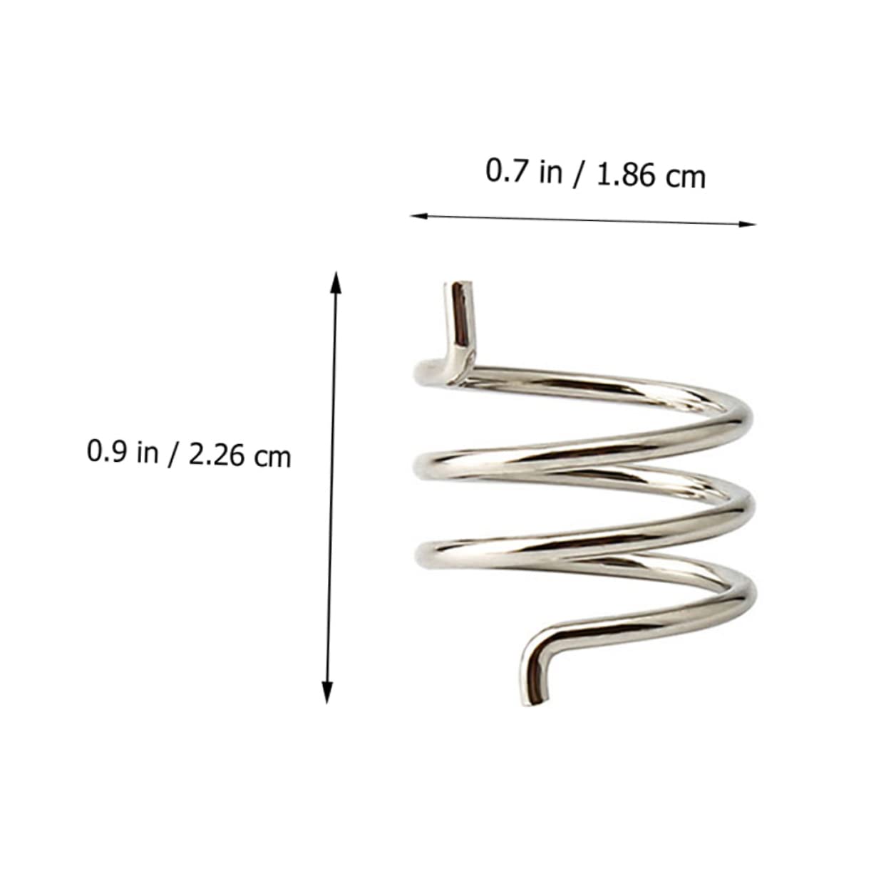 OUNONA 2Pcs Disc Brake Springs for Bikes Braking Spring Replacement High Strength Steel Lightweight Easy to Install Bike Supplies for Enthusiasts