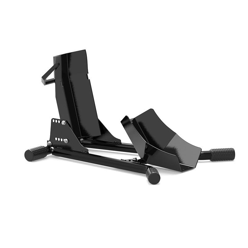 Support de stationnement universel moto scooter bloc roue avant acier garage