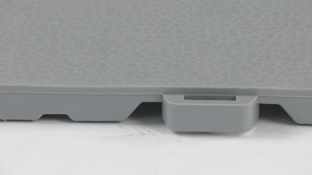 Amazon.com: Greatmats StayLock Floor Tile Orange Peel, Light Grey