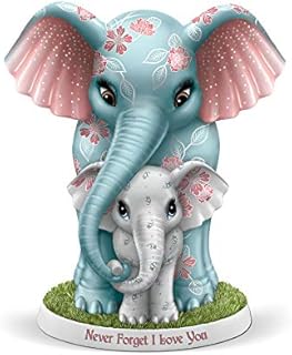 The Bradford Exchange 'Never Forget I Love You Elephant Figurine  A unique elephant-inspired figurine with hand-sculpting, handpainting and a sweet sentiment. Exclusive to
