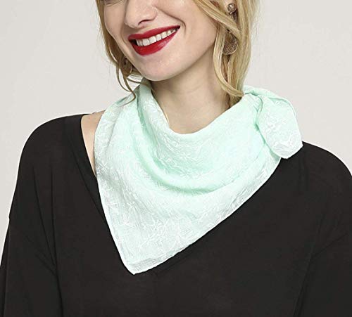 Image of Shanlin Unisex Cotton Square Bandanas Scarves 24x24