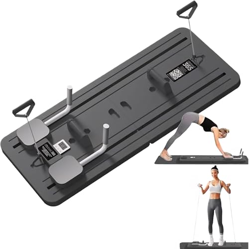 Image of 2026 Advanced Pilates Reformer - Foldable Home Gym Board | Portable Multifunctional Pilates Equipment for Home & Studio Workouts | Upgraded Sliding Pilates Reformer Machine